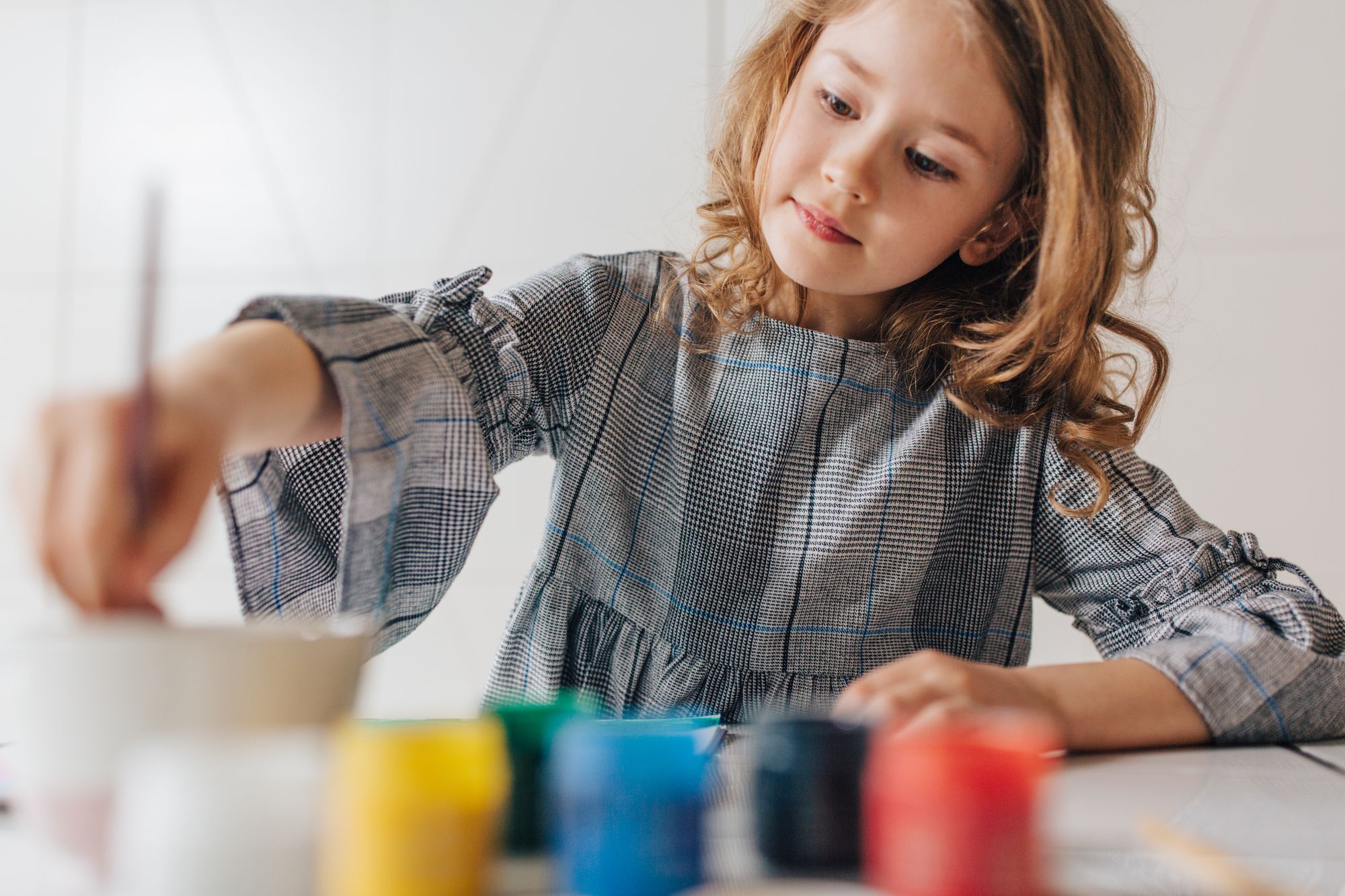 Trabalhando as cores e sequência com peças de montar